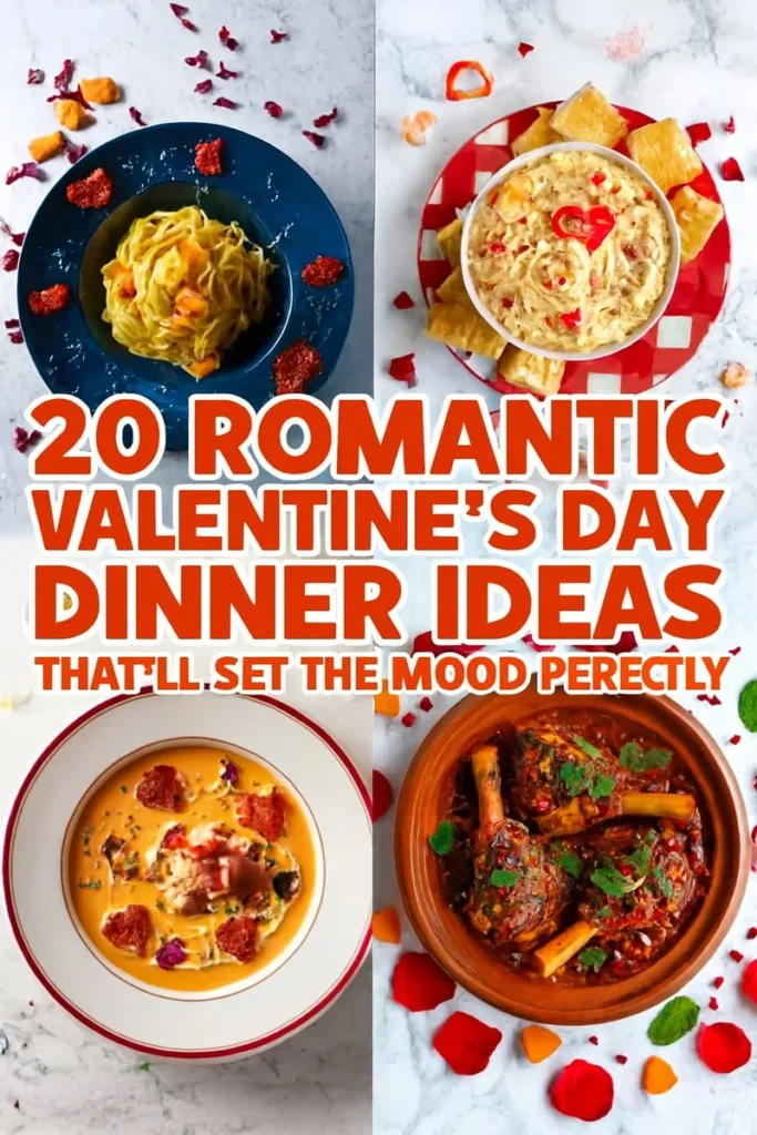 20 Romantic Valentines Day Dinner Ideas Thatll Set the Mood Perfectly