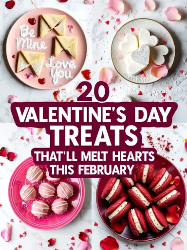 20 Valentines Day Treats Thatll Melt Hearts This February