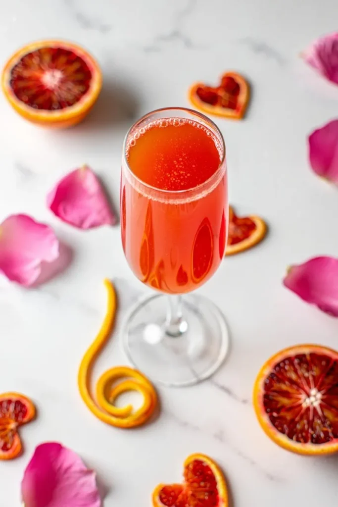 Blood Orange French 75