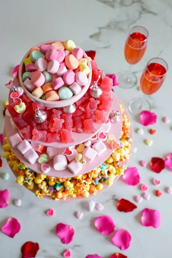 Candy Dream Board tiered stand for height