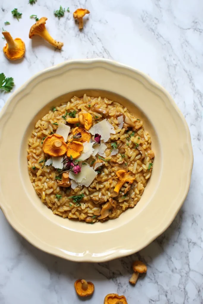 20 Romantic Valentine's Day Dinner Ideas That'll Set the Mood Perfectly 15 Chanterelle Mushroom Risotto