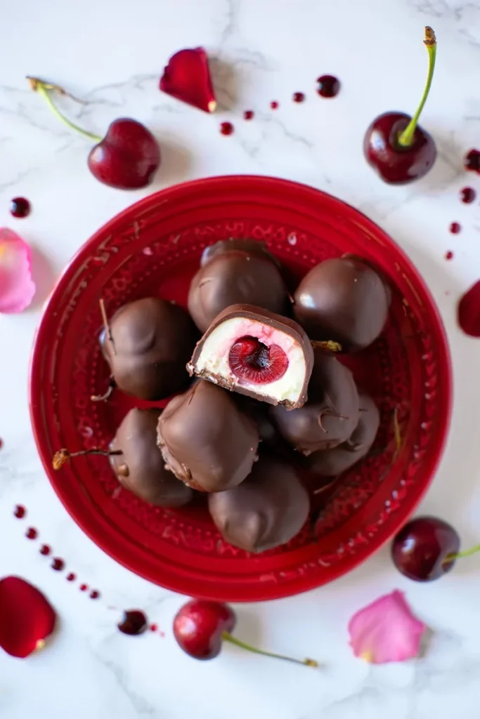 Chocolate Covered Cherries Homemade