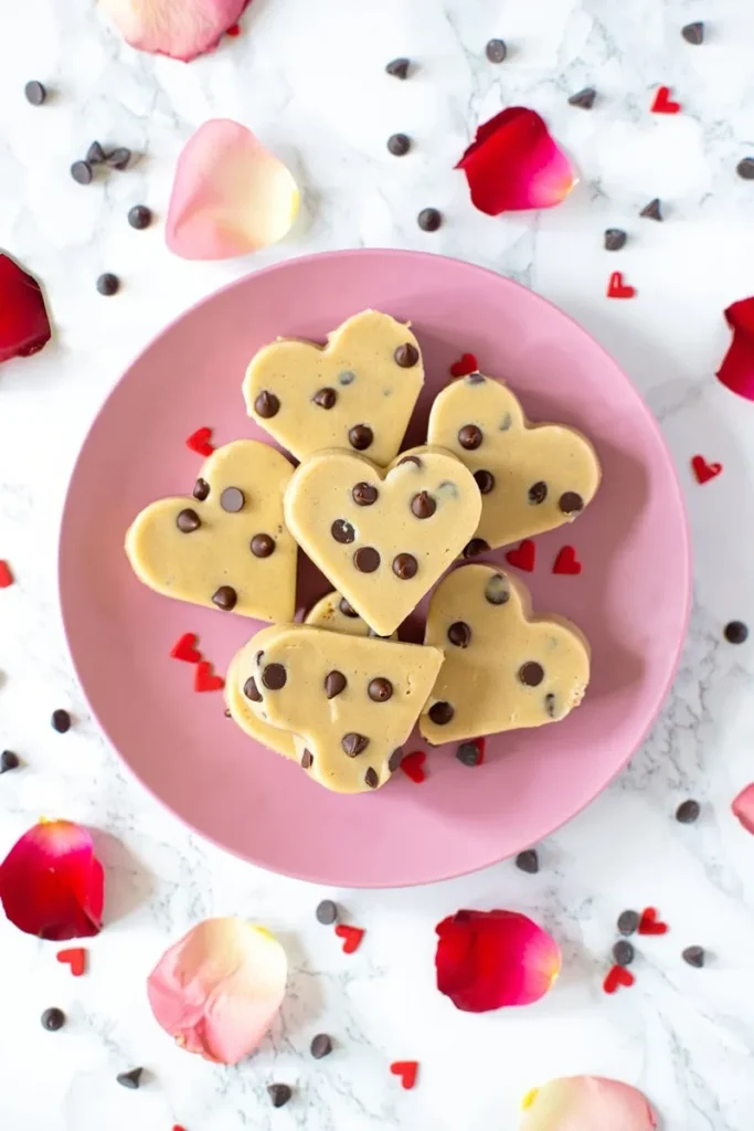 20 Easy Valentine's Day Snacks That'll Keep the Love Flowing All Day 14 Cookie Dough Hearts
