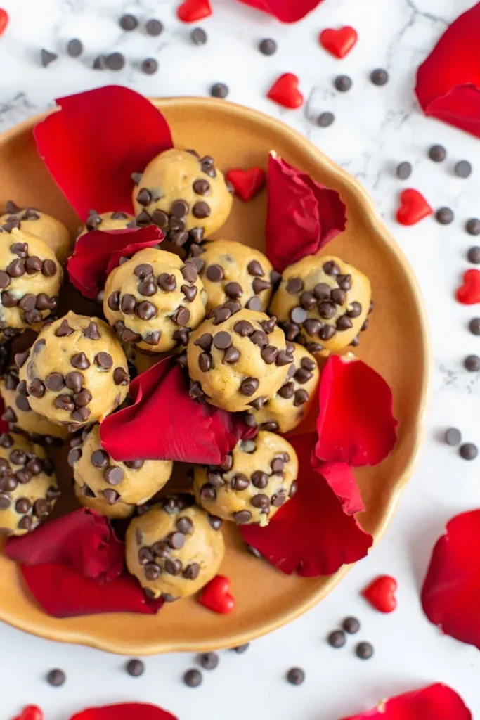 20 Easy Valentine's Day Snacks That'll Keep the Love Flowing All Day 5 Edible Cookie Dough Bites