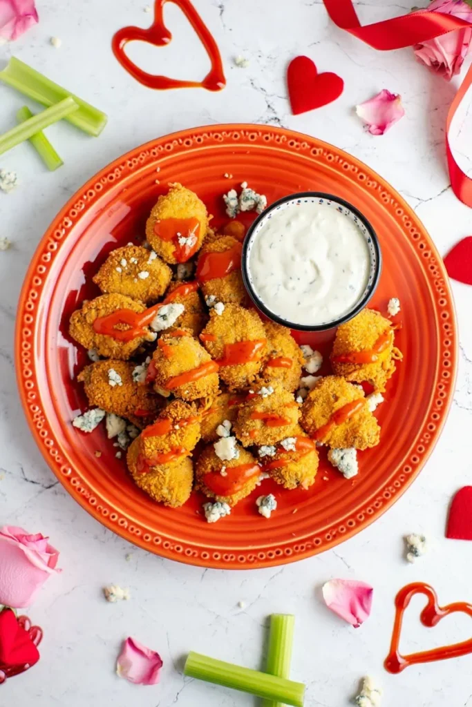 20 Easy Valentine's Day Snacks That'll Keep the Love Flowing All Day 15 Fried Artichoke Hearts Buffalo