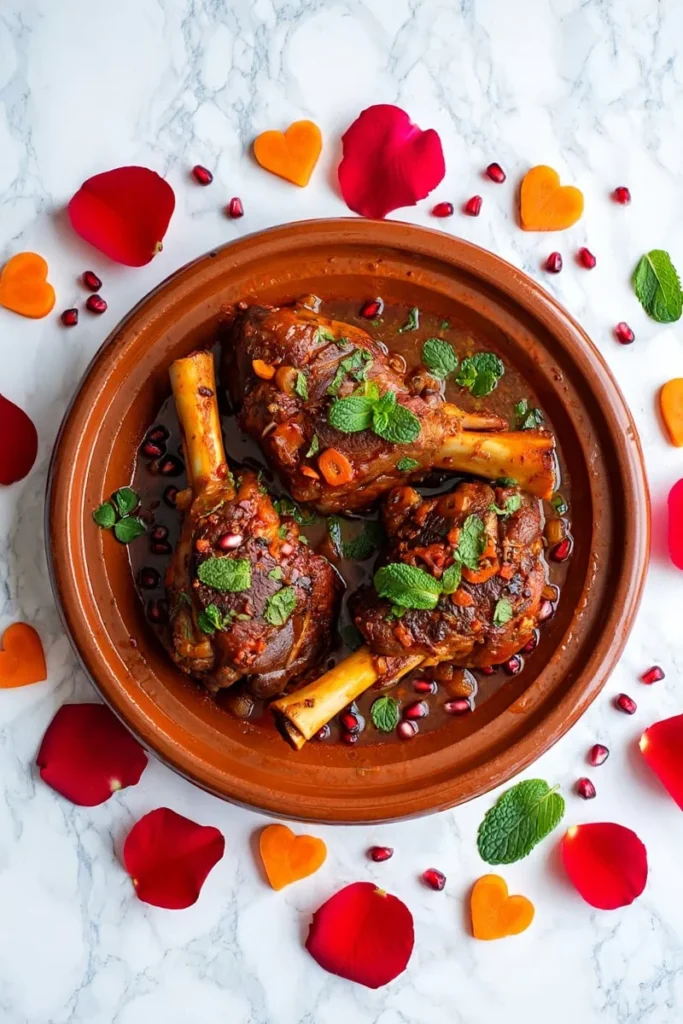 20 Romantic Valentine's Day Dinner Ideas That'll Set the Mood Perfectly 6 Harissa Mint Lamb Shanks