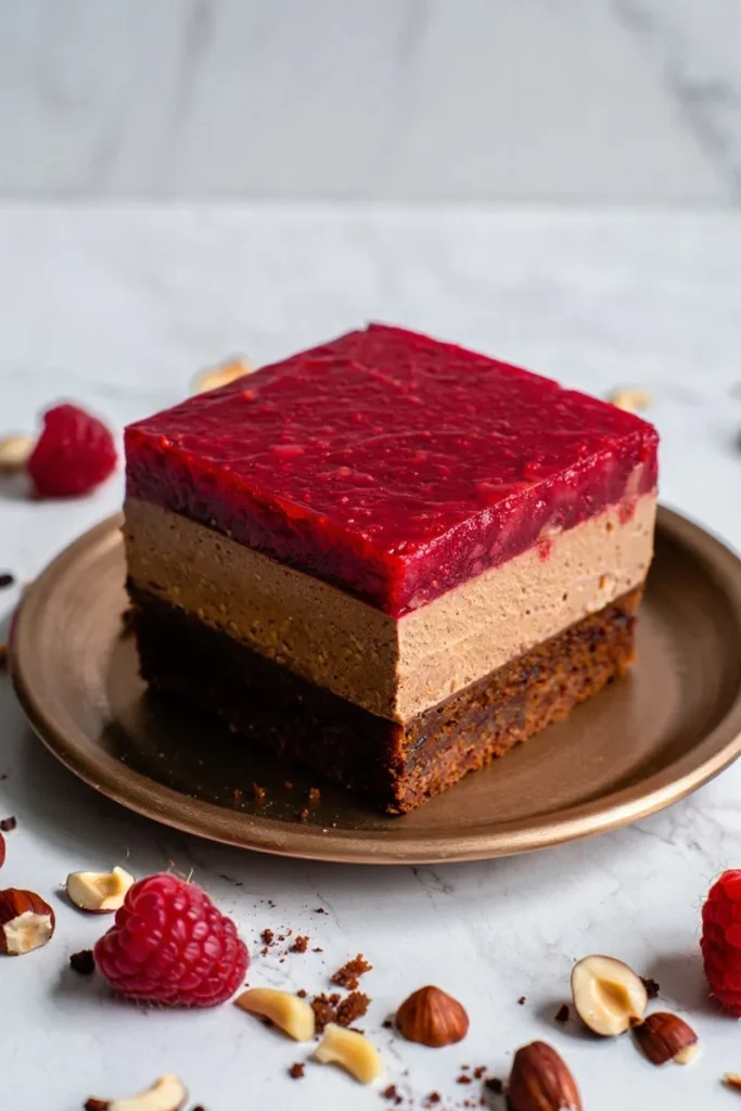 20 Romantic Valentine's Day Cakes That'll Make Hearts Skip a Beat 17 Hazelnut Brownie Mousse Raspberry Cake