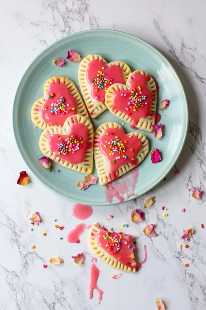 20 Easy Valentine's Day Snacks That'll Keep the Love Flowing All Day 20 Heart Shaped Toaster Pastries