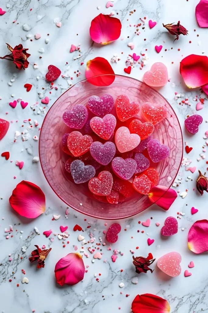 Hibiscus Rose Gumdrops