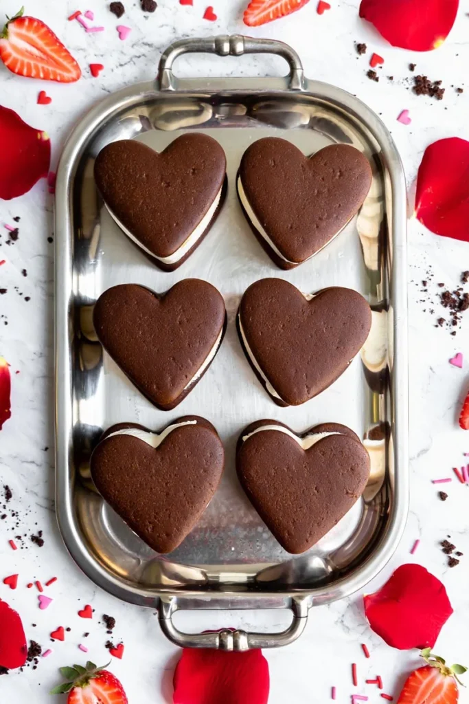 20 Valentine's Day Baking Ideas That'll Make Your Kitchen Smell Like Love 18 Ice Cream Sandwich Platter