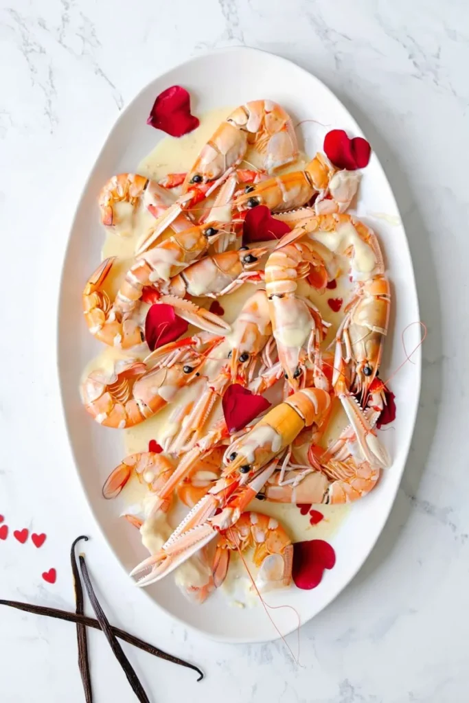 Langoustine Tails with Vanilla Beurre Blanc