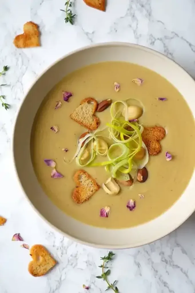 20 Valentine's Day Dinner Recipes That'll Make It a Night to Remember 18 Leek and Chestnut Soup