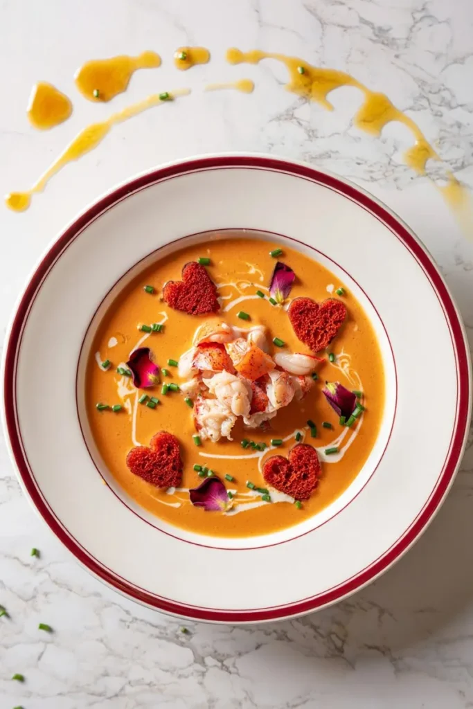 20 Romantic Valentine's Day Dinner Ideas That'll Set the Mood Perfectly 11 Lobster Bisque with Sherry