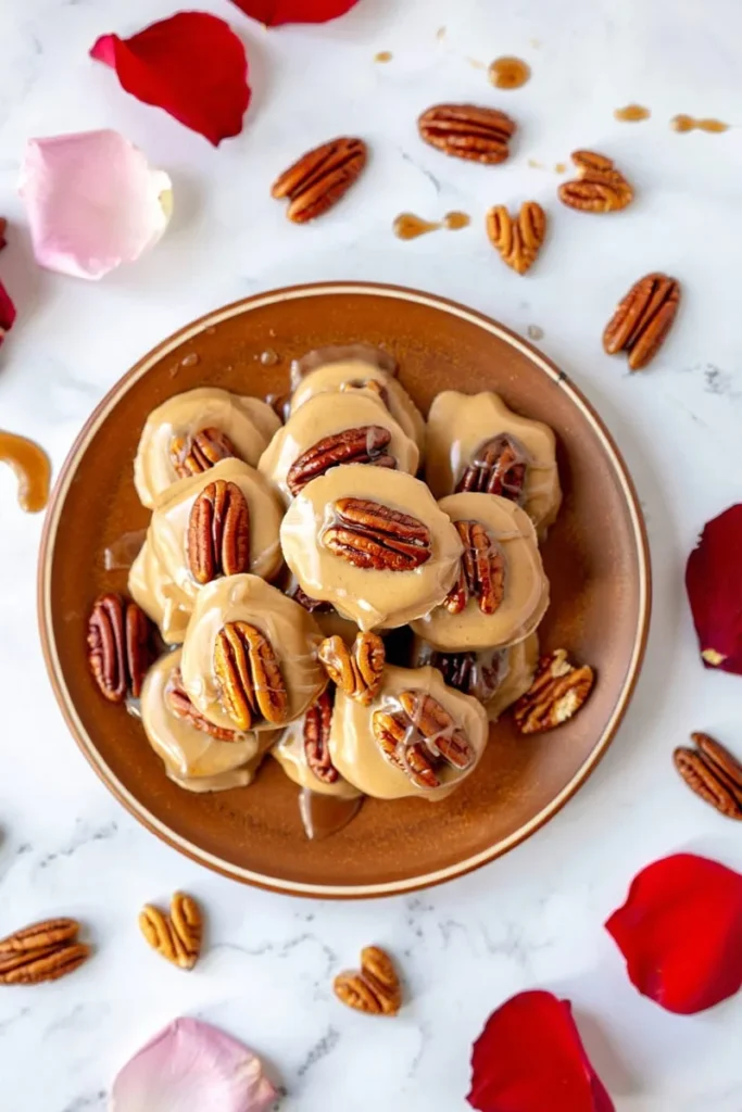 Maple Bourbon Pecan Pralines
