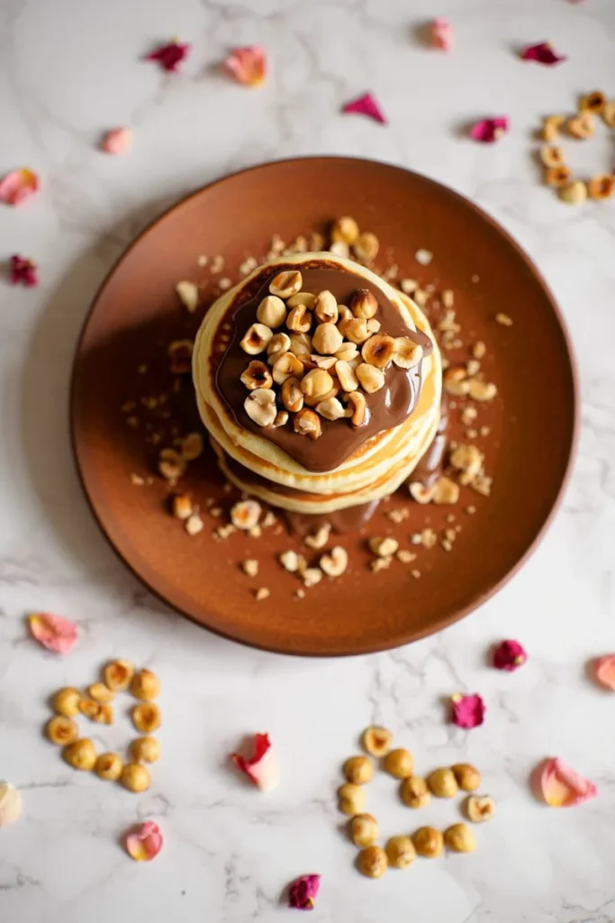 Nutella Stuffed Pancakes