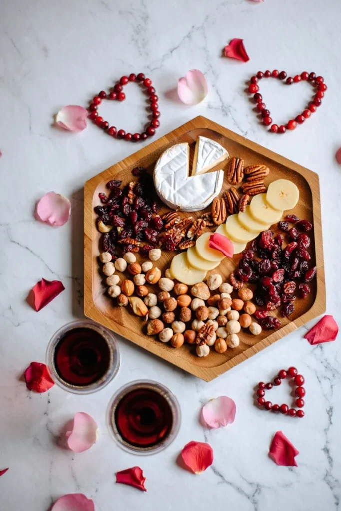 Nutty Bliss Board hexagon tray