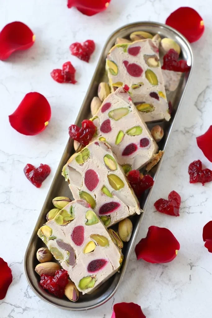 Pheasant Terrine with Pistachio and Cranberry Gel