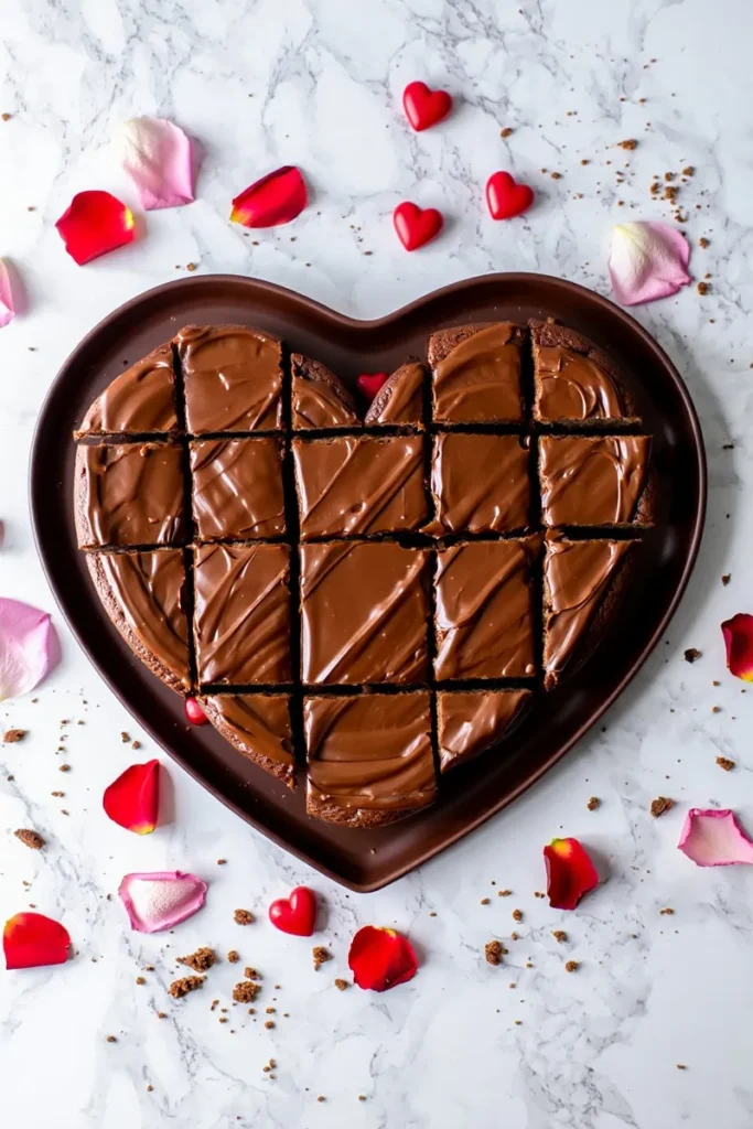 20 Valentine's Day Baking Ideas That'll Make Your Kitchen Smell Like Love 17 PullApart Brownie Heart