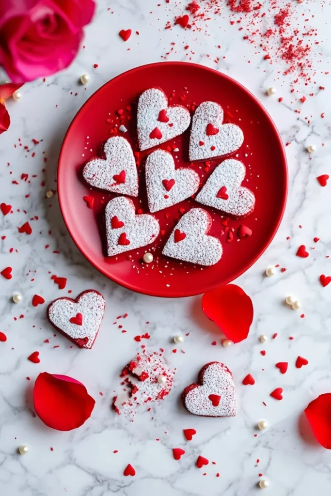 Red Velvet Spritz Hearts