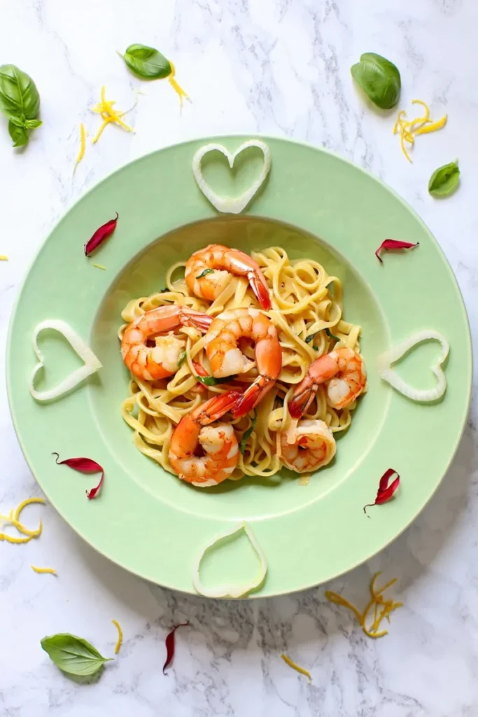 20 Romantic Valentine's Day Dinner Ideas That'll Set the Mood Perfectly 13 Shrimp Fennel Basil Pasta