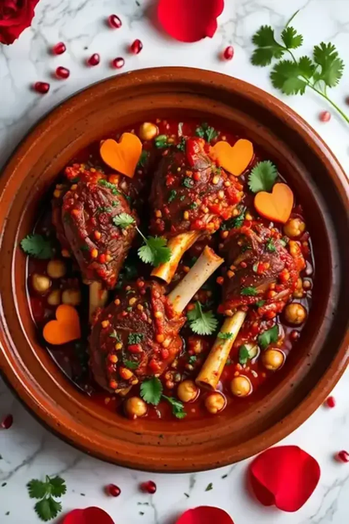 20 Valentine's Day Dinner Recipes That'll Make It a Night to Remember 3 SlowCooked Harissa Lamb Shanks