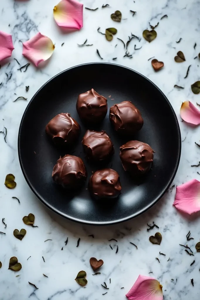 Smoky Lapsang Souchong Tea Infused Ganache
