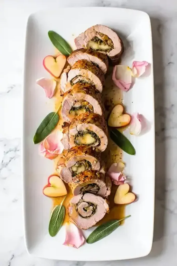 20 Valentine's Day Dinner Recipes That'll Make It a Night to Remember 16 Spiral Stuffed Pork Tenderloin