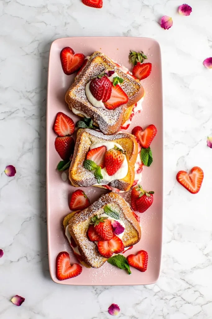 Strawberry Stuffed French Toast