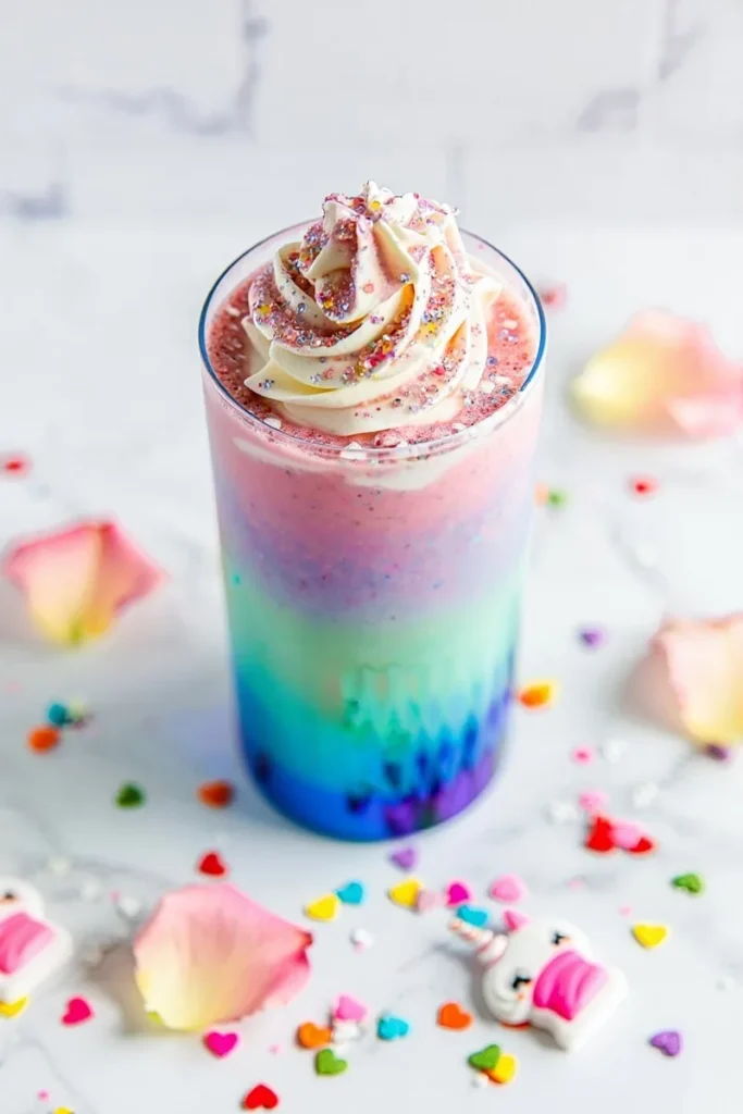 20 Valentine's Day Drinks That'll Make Your Toast Extra Special 19 Unicorn Glitter Drink
