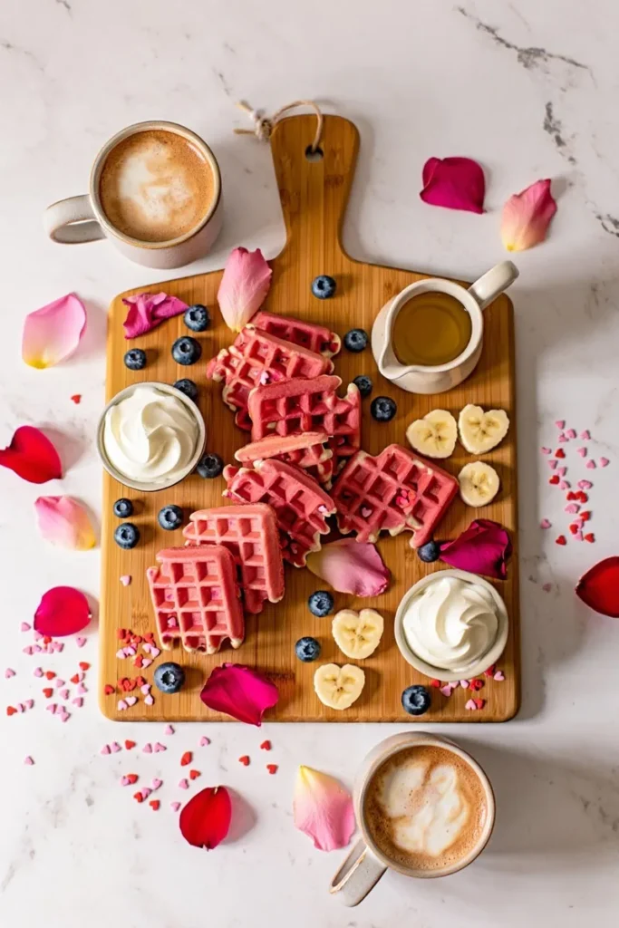 Waffle Brunch Board square cutting board