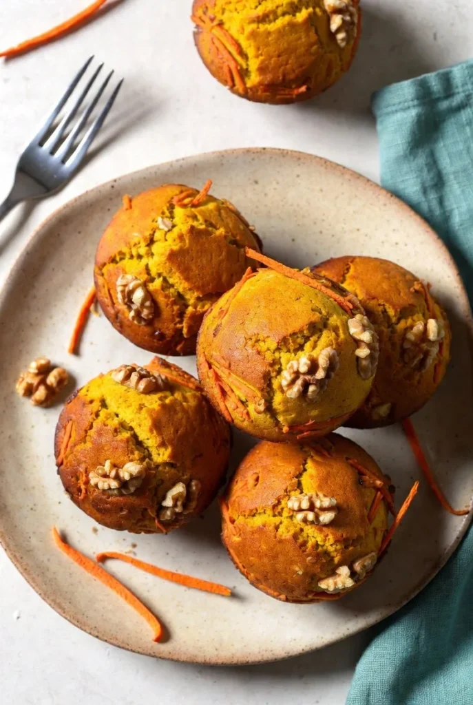 Quick Healthy Breakfast Meal Prep 8 Carrot Muffins 2