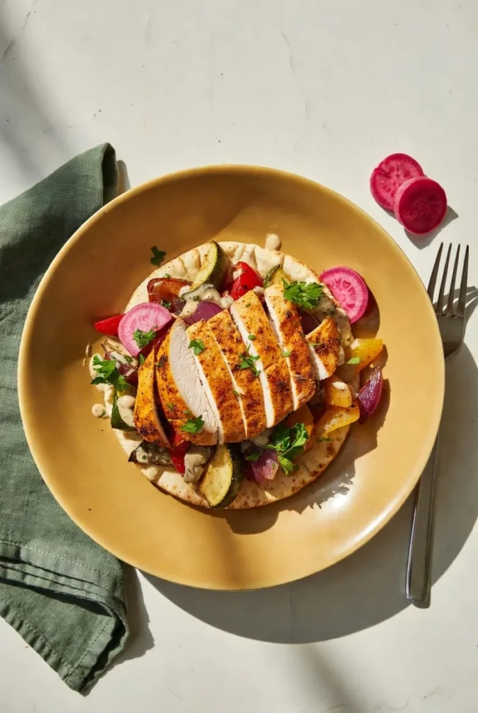 Protein School Lunch Ideas 3 Chicken Shawarma Bowl 2