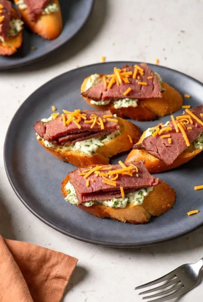 Corned Beef Crostini 1