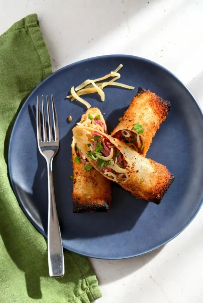 Corned Beef Egg Rolls 1