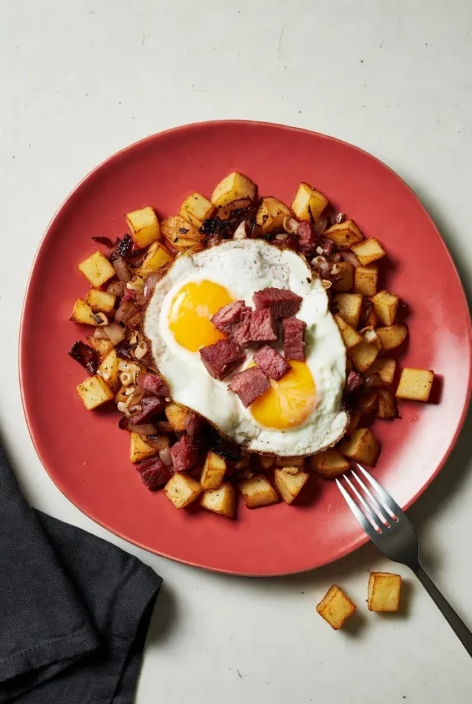 Quick Savory Breakfast Ideas 9 Corned Beef Hash Pub Style