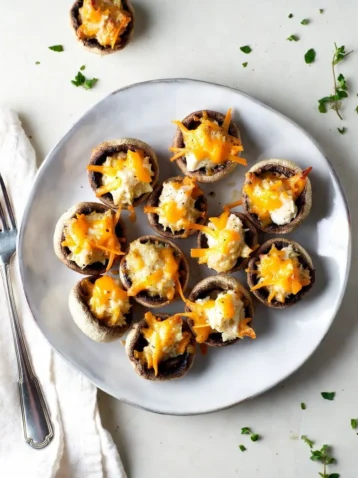 Crab Stuffed Mushrooms: A Decadent Appetizer for Any Occasion 9 Crab Stuffed Mushrooms