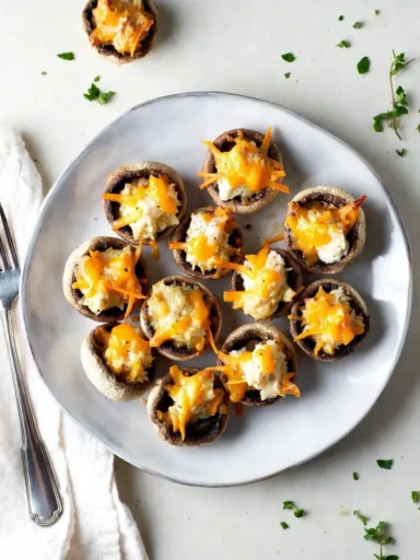 Crab Stuffed Mushrooms
