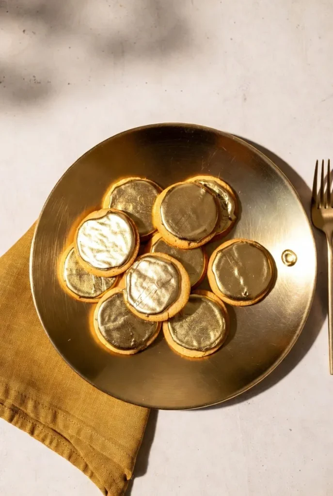 Gold Coin Sugar Cookies 1
