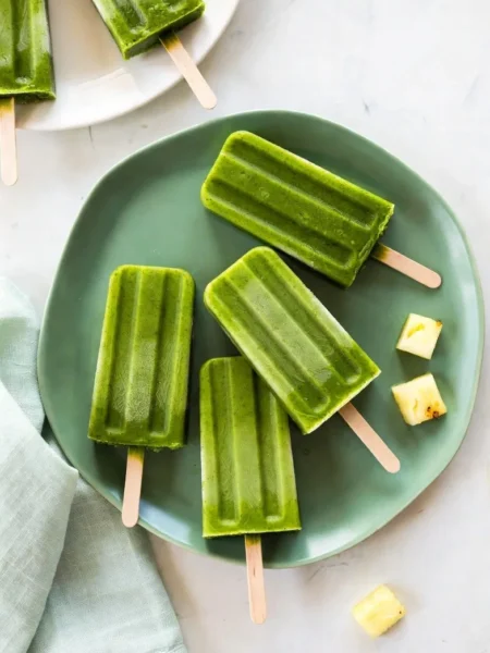 Green Smoothie Popsicles