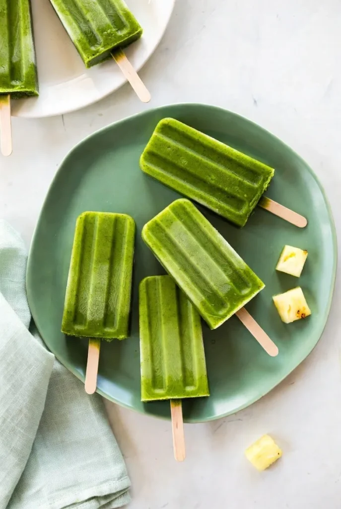 Green Smoothie Popsicles