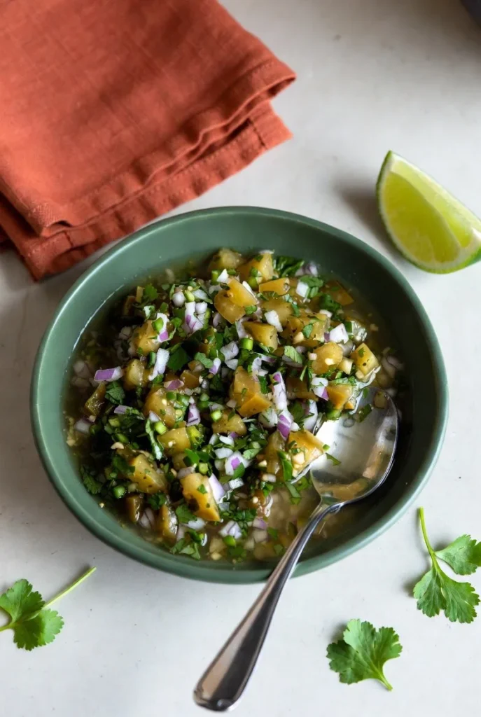 Green Tomato Salsa 2