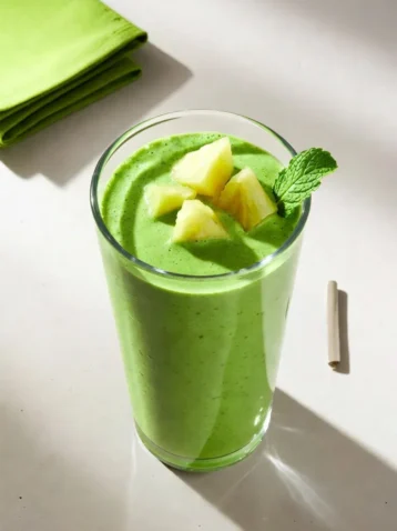 Green Tropical Smoothie: A Refreshing Island Getaway in a Glass 5 Green Tropical Smoothie