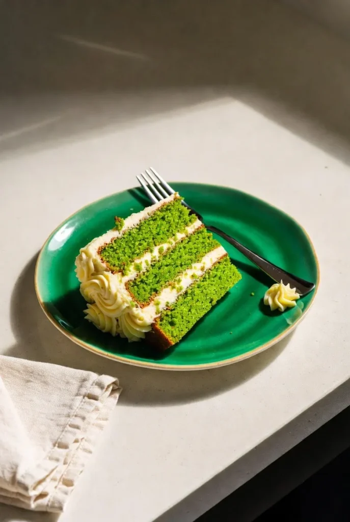 Green Velvet Cake