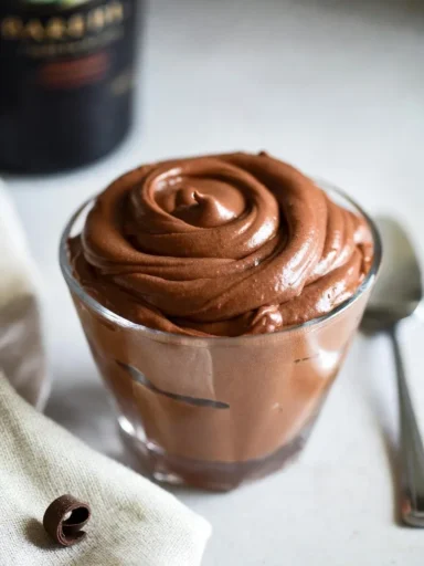 Keto Baileys Chocolate Mousse