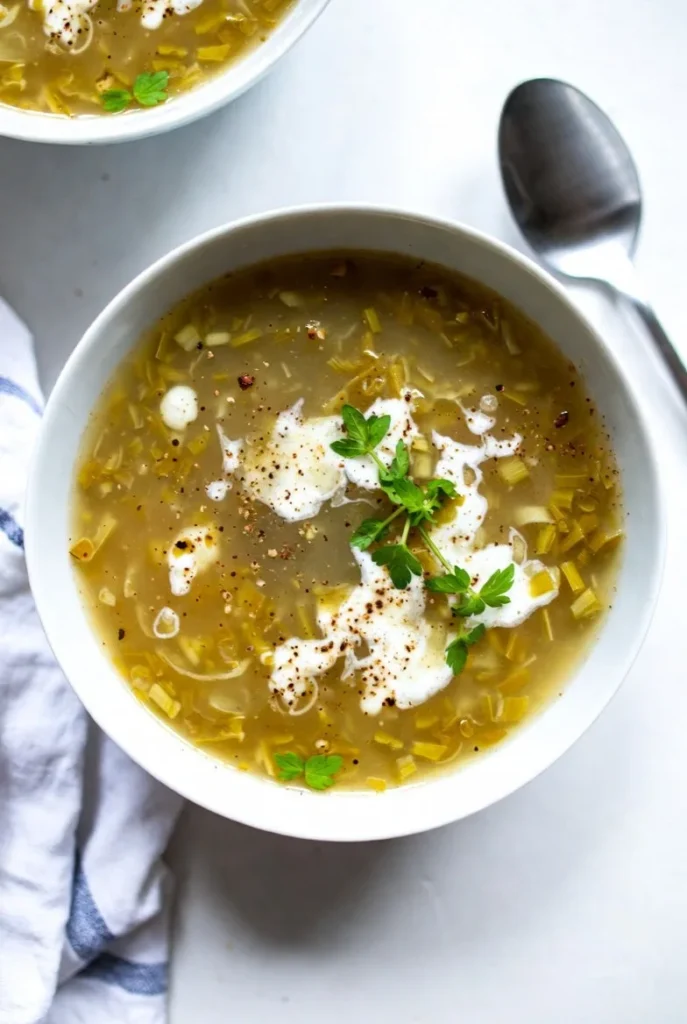 Leek Soup A Creamy and Delicious Potato Leek Soup Recipe