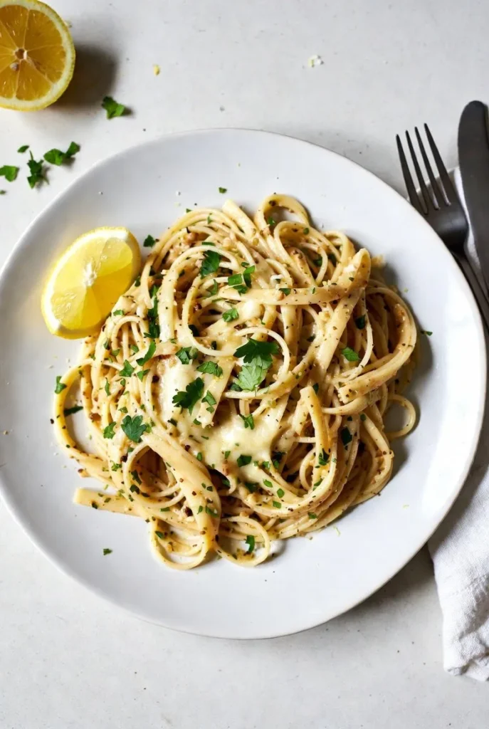 Lemon Garlic Pasta A Bright and Citrusy Twist on a Classic Dish