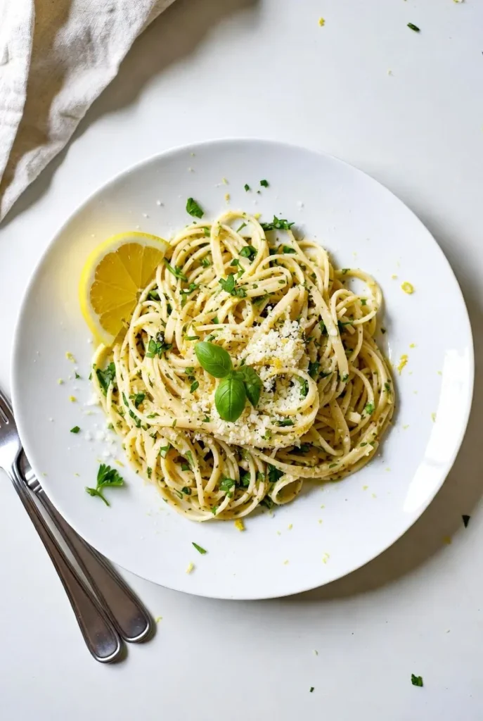 Lemon Pasta A Bright and Citrusy Summer Dish