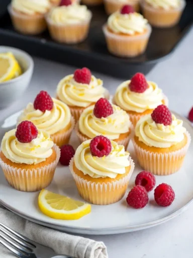 Lemon Raspberry Cupcakes A Refreshing Summer Treat