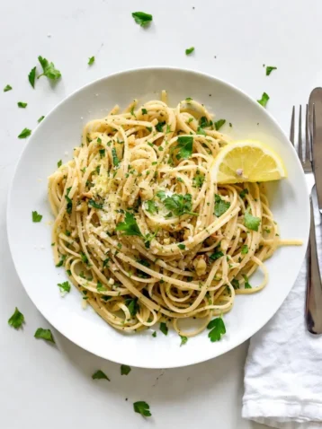 Light Pasta Recipes A Refreshing Lemon Butter Linguine