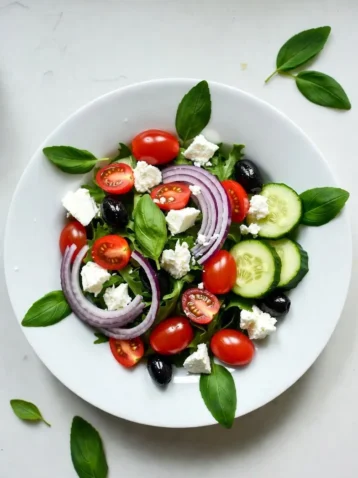 Mediterranean Salad: A Fresh and Healthy Twist on a Classic 5 Mediterranean Salad
